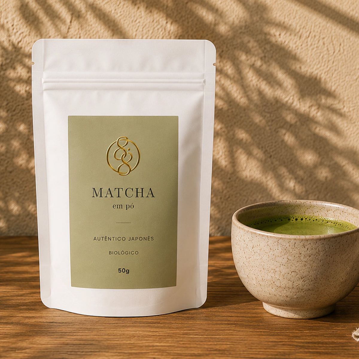 Matcha autêntico biológico japonês