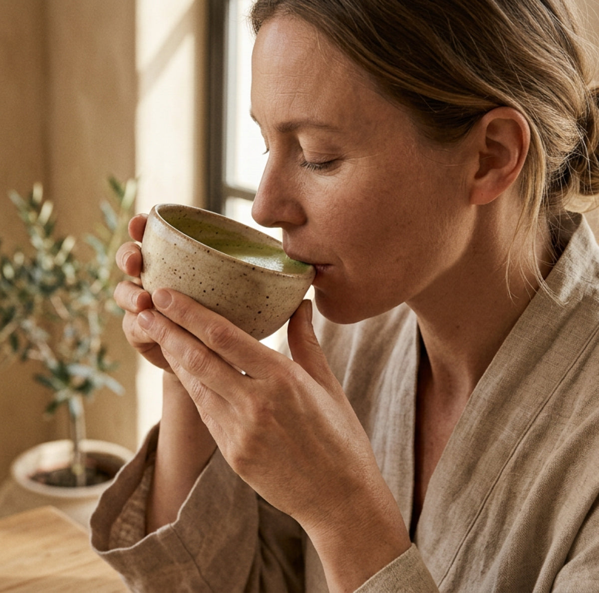 Matcha autêntico biológico japonês
